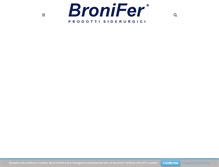 Tablet Screenshot of bronifer.com